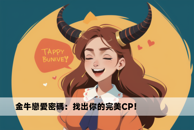 金牛戀愛密碼：找出你的完美CP！