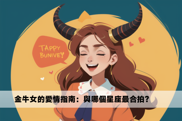 金牛女的愛情指南：與哪個星座最合拍？