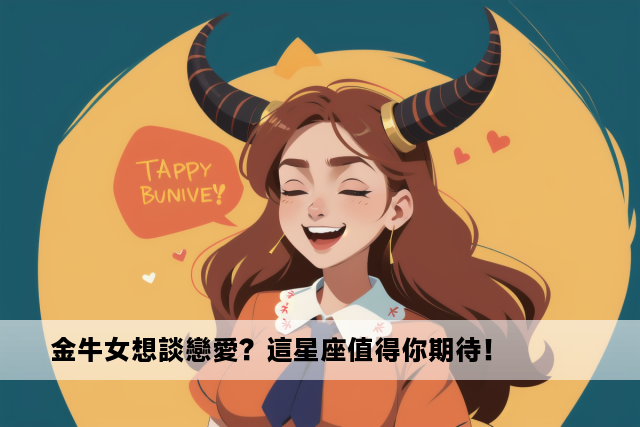 金牛女想談戀愛？這星座值得你期待！